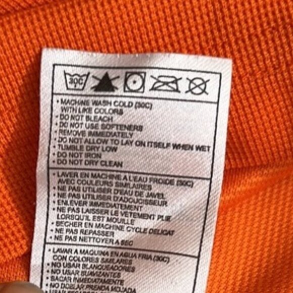 NIKE Men's FitDry OSU Oklahoma State University Cowboys Orange Polo Shirt XL - Picture 12 of 12